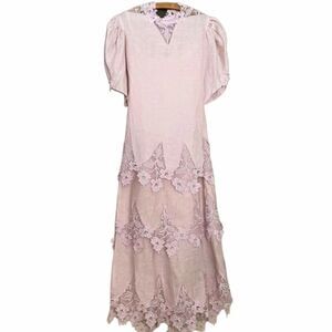 Capriccio by Digna Victorian Linen & Lace Two Piece Dress
